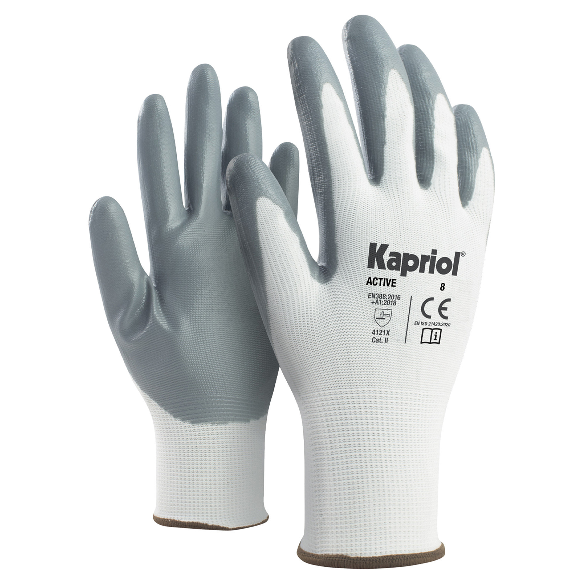 Guanto active kapriol nylon taglia 10 palmo in nitrile manutenzione generica